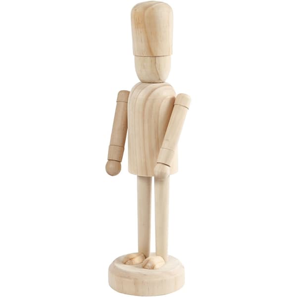 Trä Figur - Tennsoldat - 45 cm