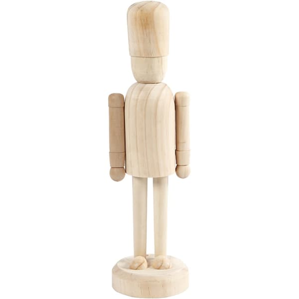 Trä Figur - Tennsoldat - 45 cm