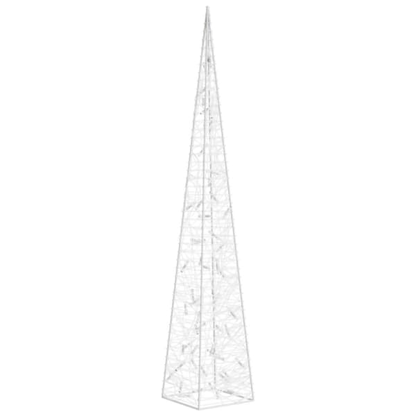 vidaXL Ljuskon LED akryl blå 120 cm