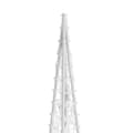 Miniatyrbilde 6 av 8: vidaXL Dekorativt LED lyskjeglesett i akryl blå 60/90/120cm