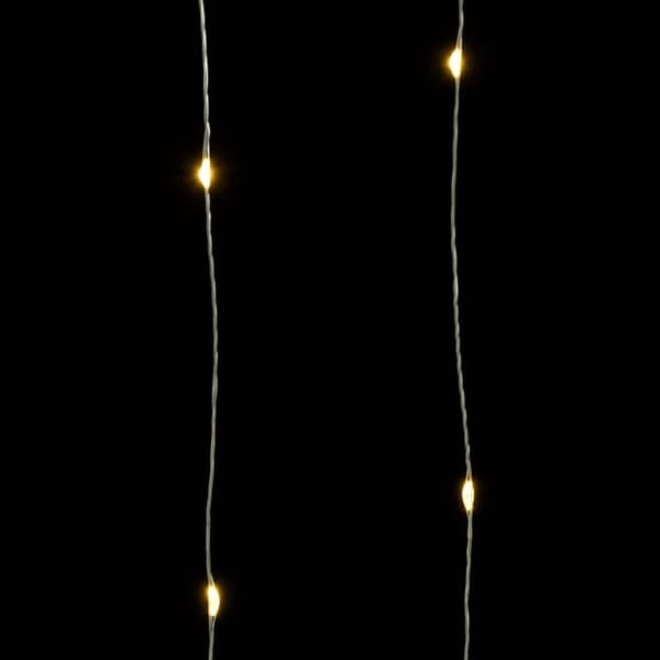 vidaXL Ljusslinga med 150 LED varmvit 15 m