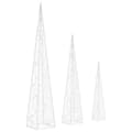 Pikkukuva 5 / 8: vidaXL LED koristevalokartiosarja sininen akryyli 30/45/60 cm