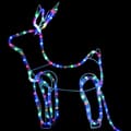 Pikkukuva 5 / 11: vidaXL Poro ja reki joulukoriste ulkokäyttöön 576 LED-valoa