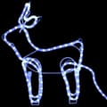 Pikkukuva 5 / 11: vidaXL Poro ja reki joulukoriste ulkokäyttöön 576 LED-valoa