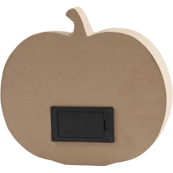 Pumpa med belysning - Glad - Höjd: 20 cm