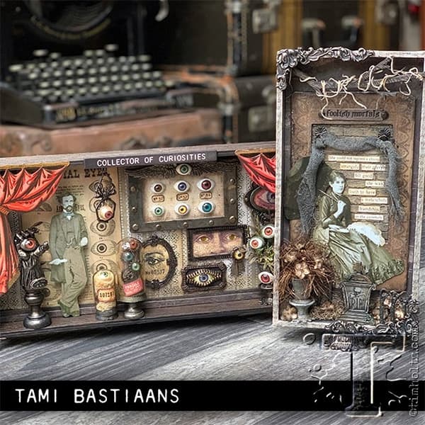 Läskiga Ögon - Creepy Eyes - Tim Holtz - 24 st