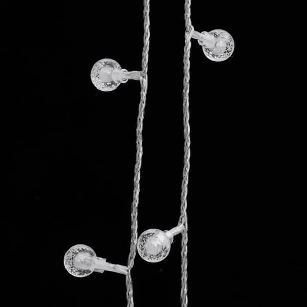 vidaXL fairy lights-lyskæder 40 m 400 LED'er 8 funktioner kold hvid