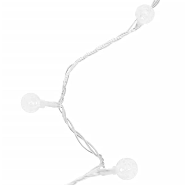 vidaXL fairy lights-lyskæder 40 m 400 LED'er 8 funktioner kold hvid