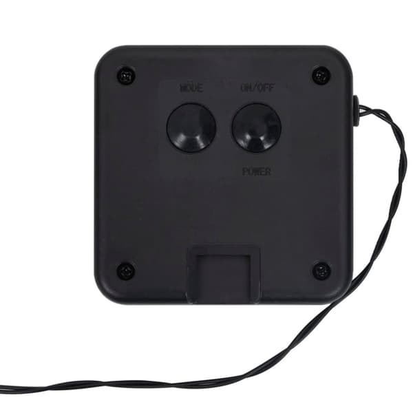 vidaXL lyskæder 2 stk. 2x200 LED inde/ude soldrevet flerfarvet