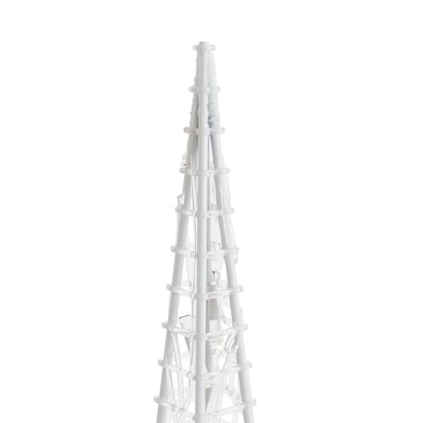 vidaXL Ljuskoner LED set akryl flerfärgad 60/90/120 cm