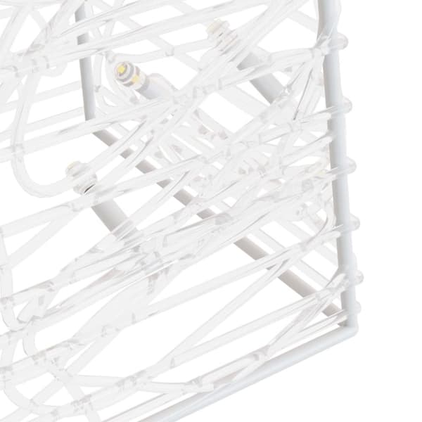 vidaXL Ljuskoner LED set akryl flerfärgad 60/90/120 cm