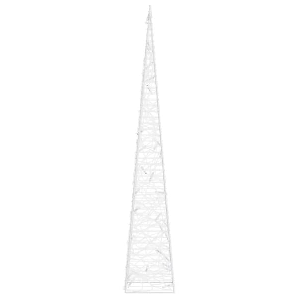 vidaXL Ljuskon LED akryl blå 60 cm