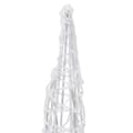 Pikkukuva 4 / 7: vidaXL LED koristevalopyramidi sininen akryyli 60 cm