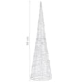 Pikkukuva 7 / 7: vidaXL LED-koristevalopyramidi värikäs akryyli 90 cm