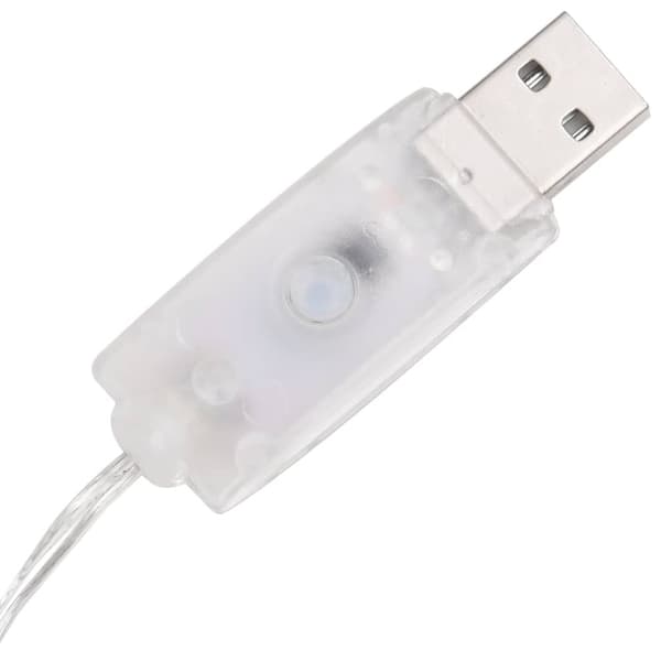 vidaXL dekorativ lyspyramide LED 120 cm akryl blå