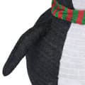 Miniatyrbillede 8 af 10: vidaXL dekorativ julepingvin m. LED-lys 120 cm luksuriøst stof
