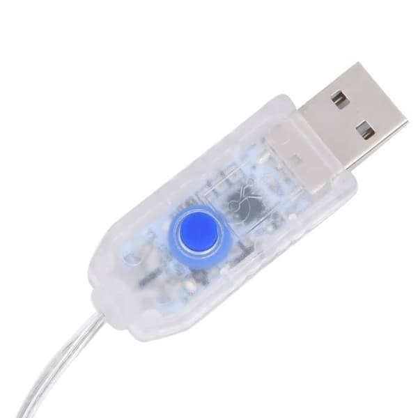 vidaXL Julbelysning med renar 3 delar 229 LED