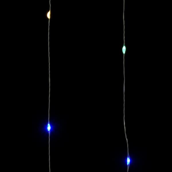 vidaXL fairylights-lyskæde 40 m 400 LED'er 8 funktioner flerfarvet