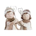 Miniatyrbild 3 av 3: Julgranskula DKD Home Decor Harts Pojkar (9 x 6 x 19,5 cm) (2 antal)