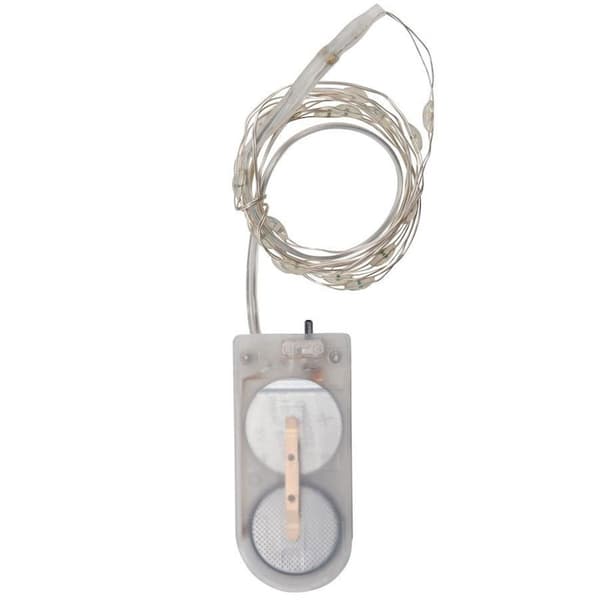 Tiny Lights LED-slinga - Lila och Grön - Tim Holtz