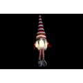 Miniatyrbild 4 av 4: Prydnadsfigur DKD Home Decor Jul Gnom LED Ljus Polyester (22 x 12 x 64 cm) (2 antal)