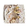 Miniatyrbild 2 av 3: Julkrubba-set DKD Home Decor Gyllene Kräm Harts Multicolour (18 x 9 x 25,5 cm) (2 antal)