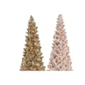 Miniatyrbild 3 av 4: Julgranskula DKD Home Decor Träd Harts (10,5 x 10,5 x 32 cm) (2 antal)