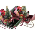 Miniatyrbild 2 av 3: Julgranskula DKD Home Decor Metall Polyester (28 x 13 x 26 cm) (2 antal)
