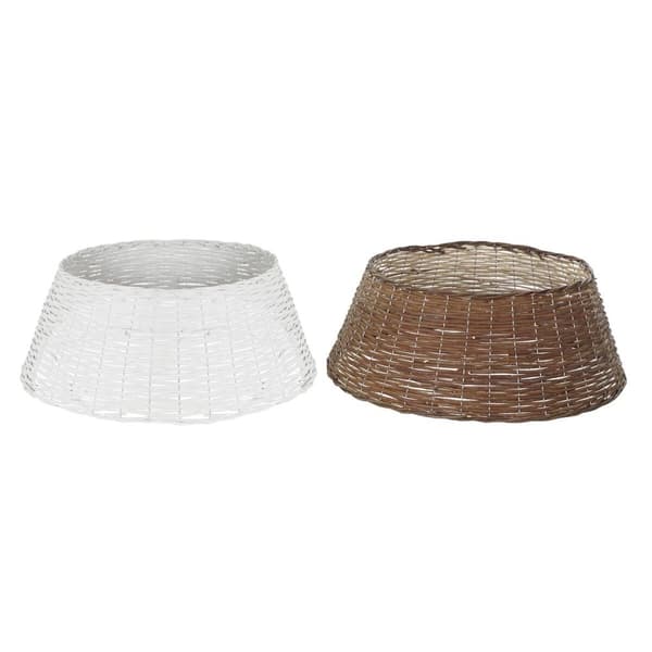 Julgranskjol DKD Home Decor vide (72 x 72 x 27 cm) (2 antal)