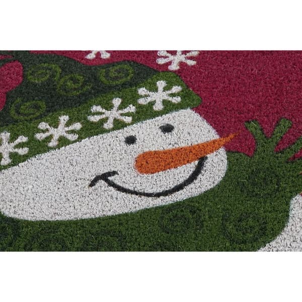 Dörrmatta DKD Home Decor Jul PVC Kokosfiber (60 x 40 x 1,5 cm) (2 antal)
