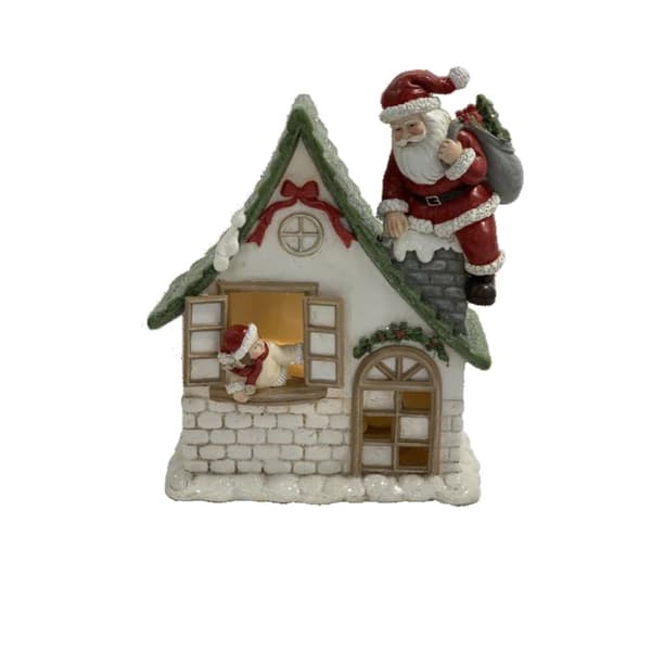 Julgranskula DKD Home Decor Harts (16 x 8 x 18,5 cm) (2 antal)