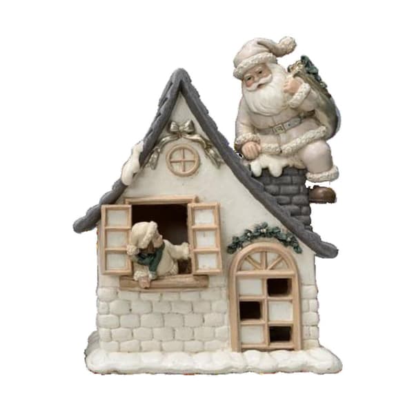 Julgranskula DKD Home Decor Harts (16 x 8 x 18,5 cm) (2 antal)