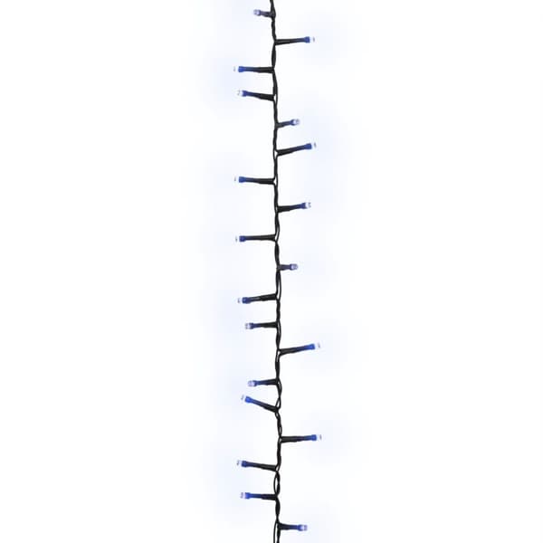 vidaXL LED-strenglys med 400 lysdioder blå 13 m PVC
