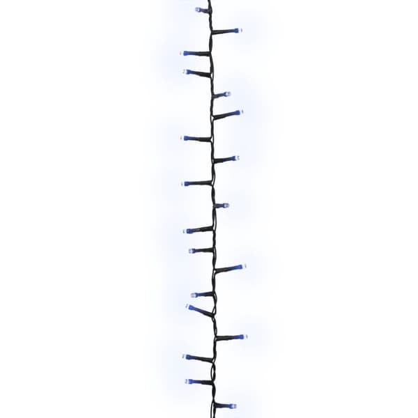 vidaXL LED-strenglys med 3000 lysdioder blå 65 m PVC
