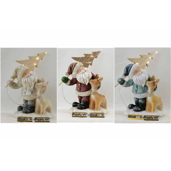 Julgranskula DKD Home Decor Harts (18 x 11 x 23,5 cm) (3 antal)