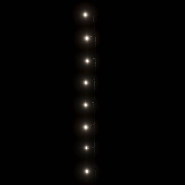 vidaXL LED-lyskæde med 150 LED'er 15 m PVC koldt hvidt lys