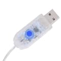 Pikkukuva 5 / 7: vidaXL Jouluporot 2 kpl kylmä valkoinen 80 LED-valoa akryyli