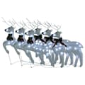 Miniatyrbillede 2 af 9: vidaXL julerensdyr 6 stk. 120 LED'er hvid