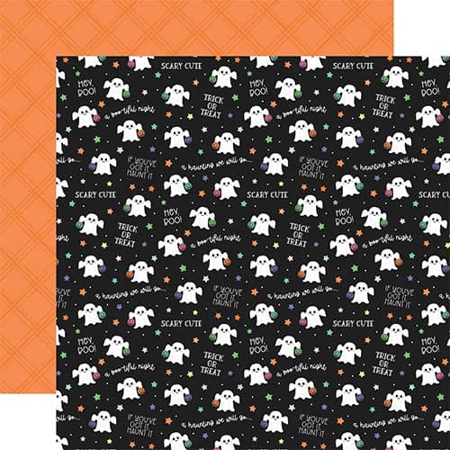 Paper Pad Echo Park - Monster Mash - 12x12 Tum - 12 ark