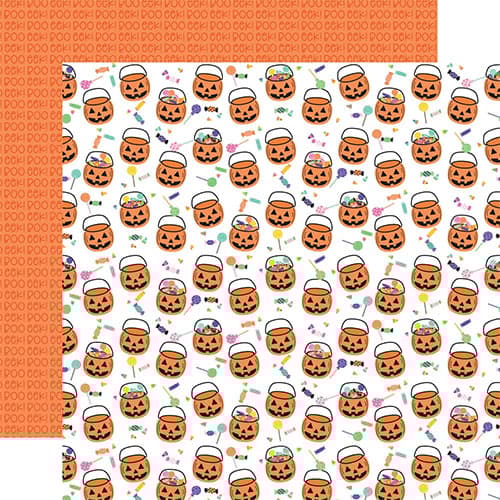 Paper Pad Echo Park - Monster Mash - 12x12 Tum - 12 ark