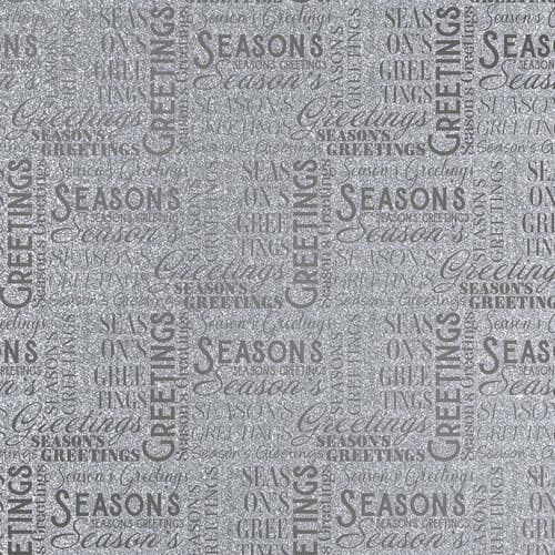 Paper Pad Luxury Glitter 12x12 - Crafter's Companion - Festive Sparkle
