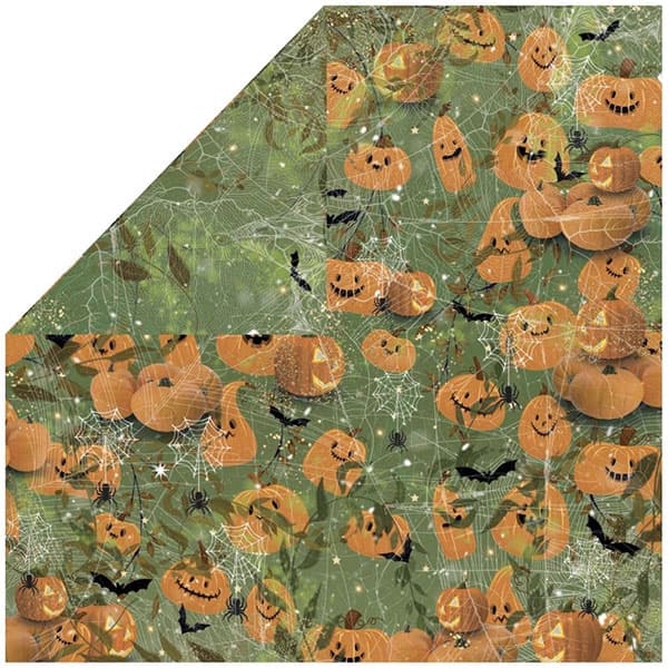 Paper Pad 12x12 - Crafters Companion - All Hallows Eve - 24 ark