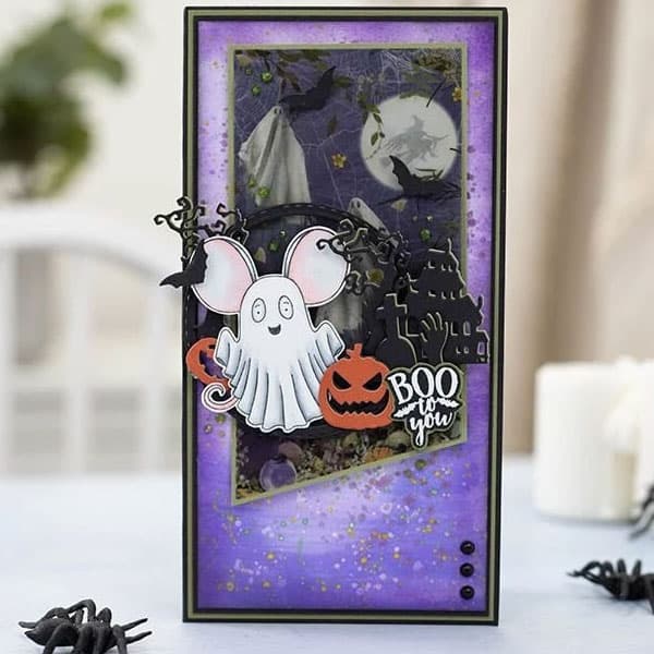 Paper Pad 12x12 - Crafters Companion - All Hallows Eve - 24 ark
