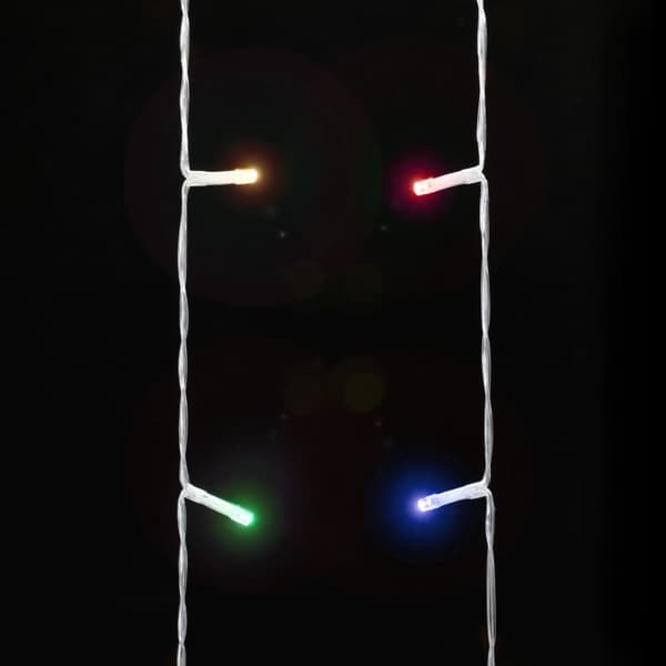vidaXL Joulukuusen LED-valot 320 LED-valoa värikäs 375 cm