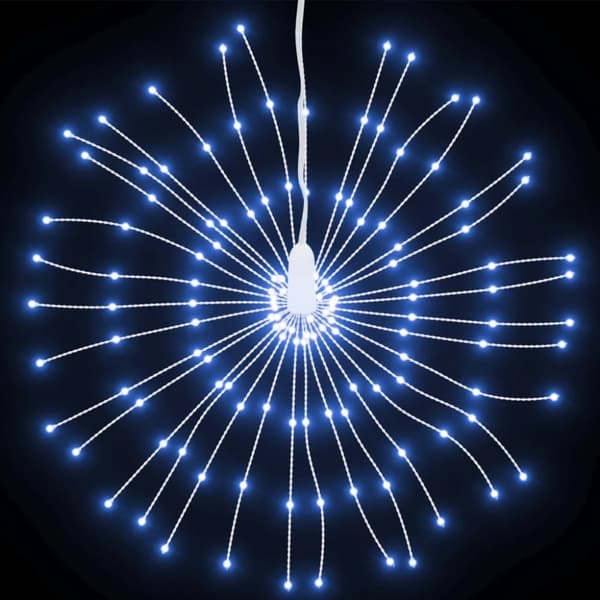 vidaXL Starburst jouluvalot 140 LED-valoa 4 kpl kylmä valkoinen 17 cm