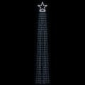 Miniatyrbillede 3 af 10: vidaXL juletræslys 320 LED'er 375 cm koldt hvidt lys