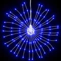 Miniatyrbillede 4 af 10: vidaXL lysende starburst-dekoration 8 stk. 140 LED'er 17 cm blåt lys