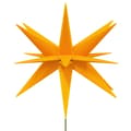 Miniatyrbillede 4 af 11: vidaXL juledekoration med LED-lys og jordspyd foldbar 57 cm gul