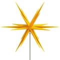 Miniatyrbillede 6 af 11: vidaXL juledekoration med LED-lys og jordspyd foldbar 57 cm gul