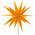 Miniatyrbillede 7 af 11: vidaXL juledekoration med LED-lys og jordspyd foldbar 57 cm gul